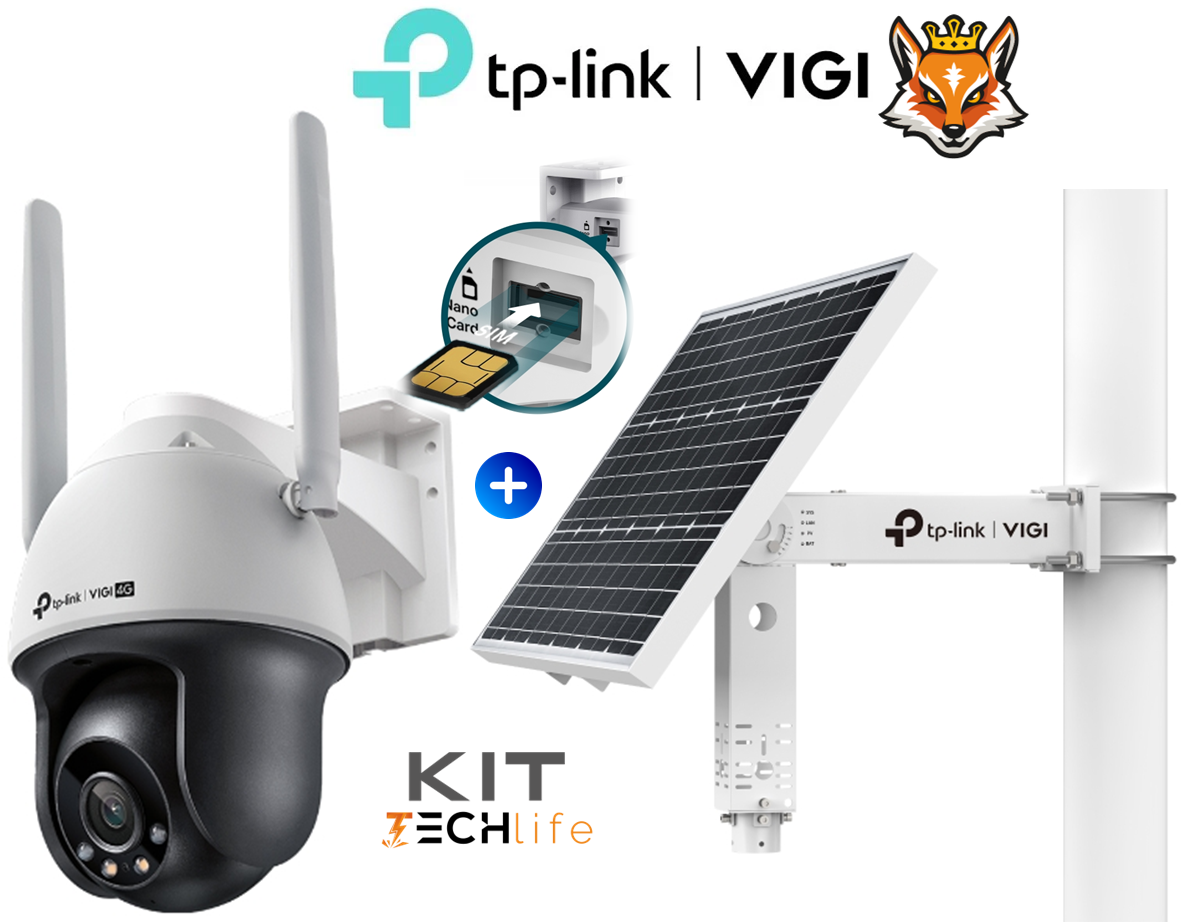 TP-Link KIT VIGI C540-4G + Panel Solora VIGI SP9030